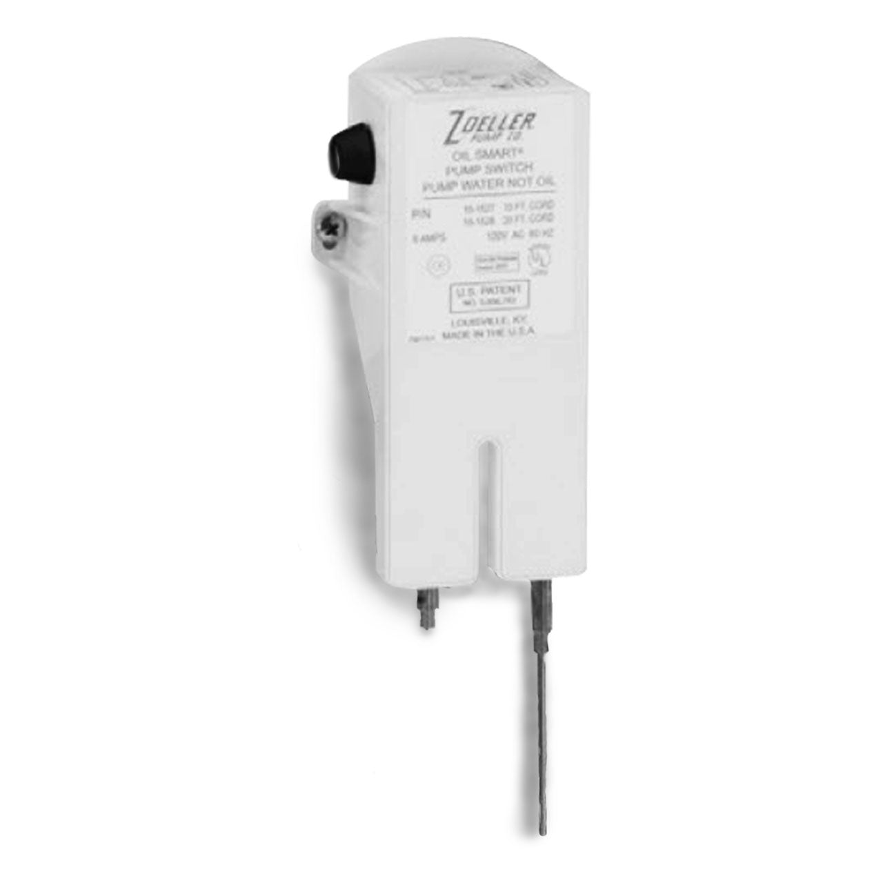 Zoeller - Zoeller 10-1727 Oil Smart Pump Switch w/o Plug 115V 1Ph