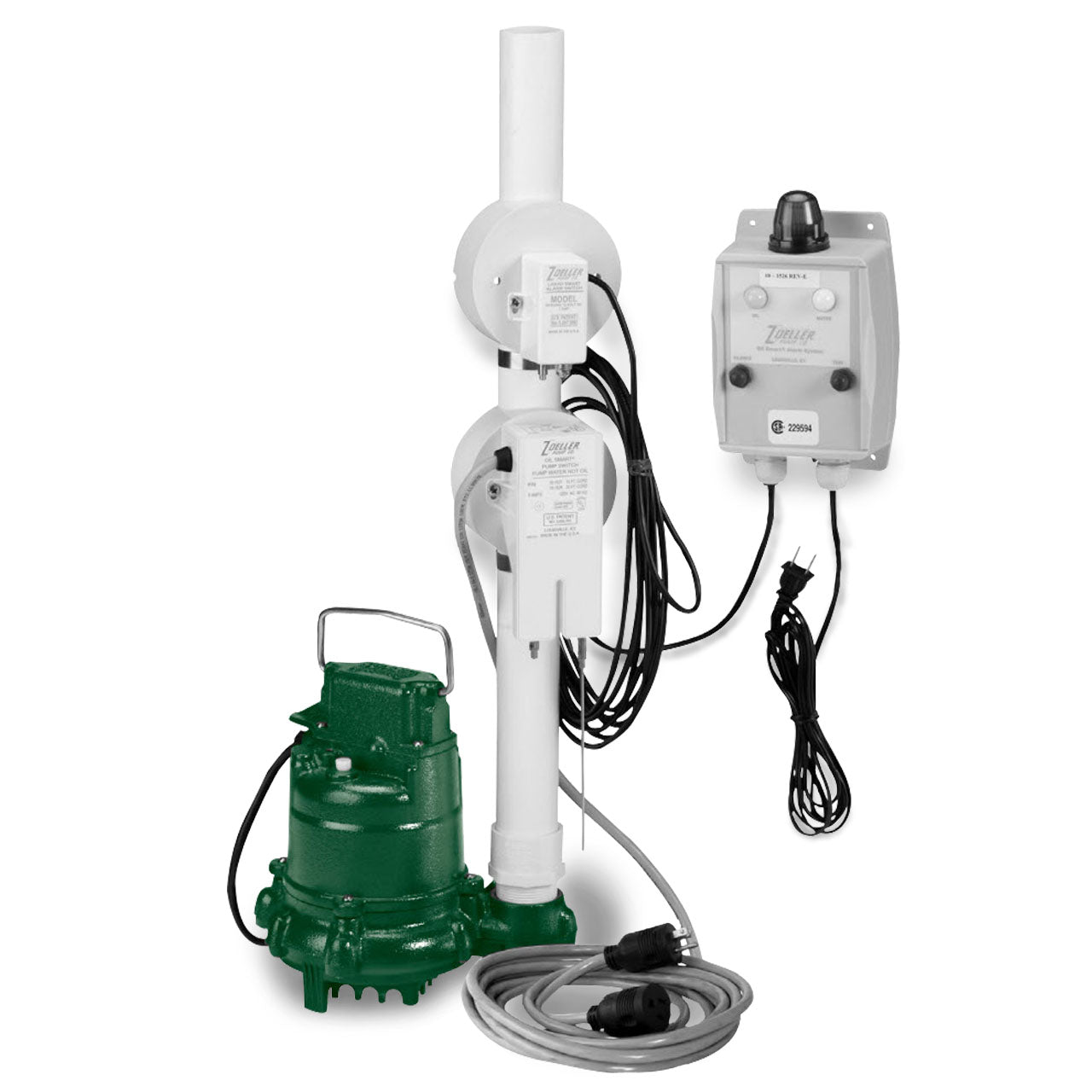 Zoeller - Zoeller 940-0005 Model N57 Pump w/Oil Guard Switch