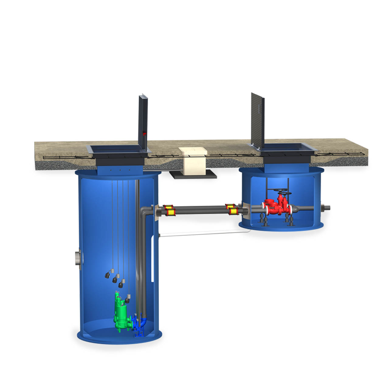 AFS Packaged Lift Station - 3" Discharge