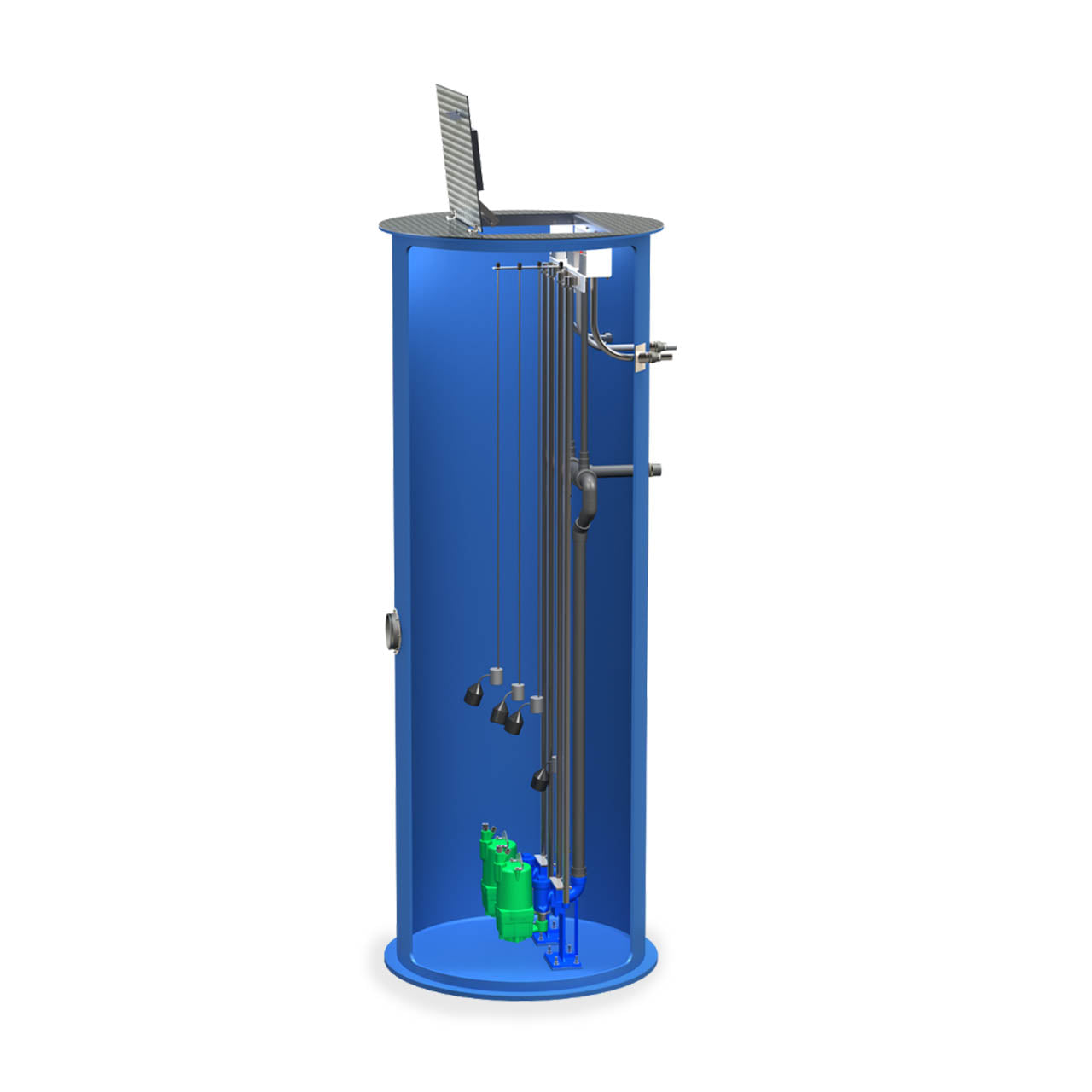 AFS Packaged Lift Station - 2" Discharge