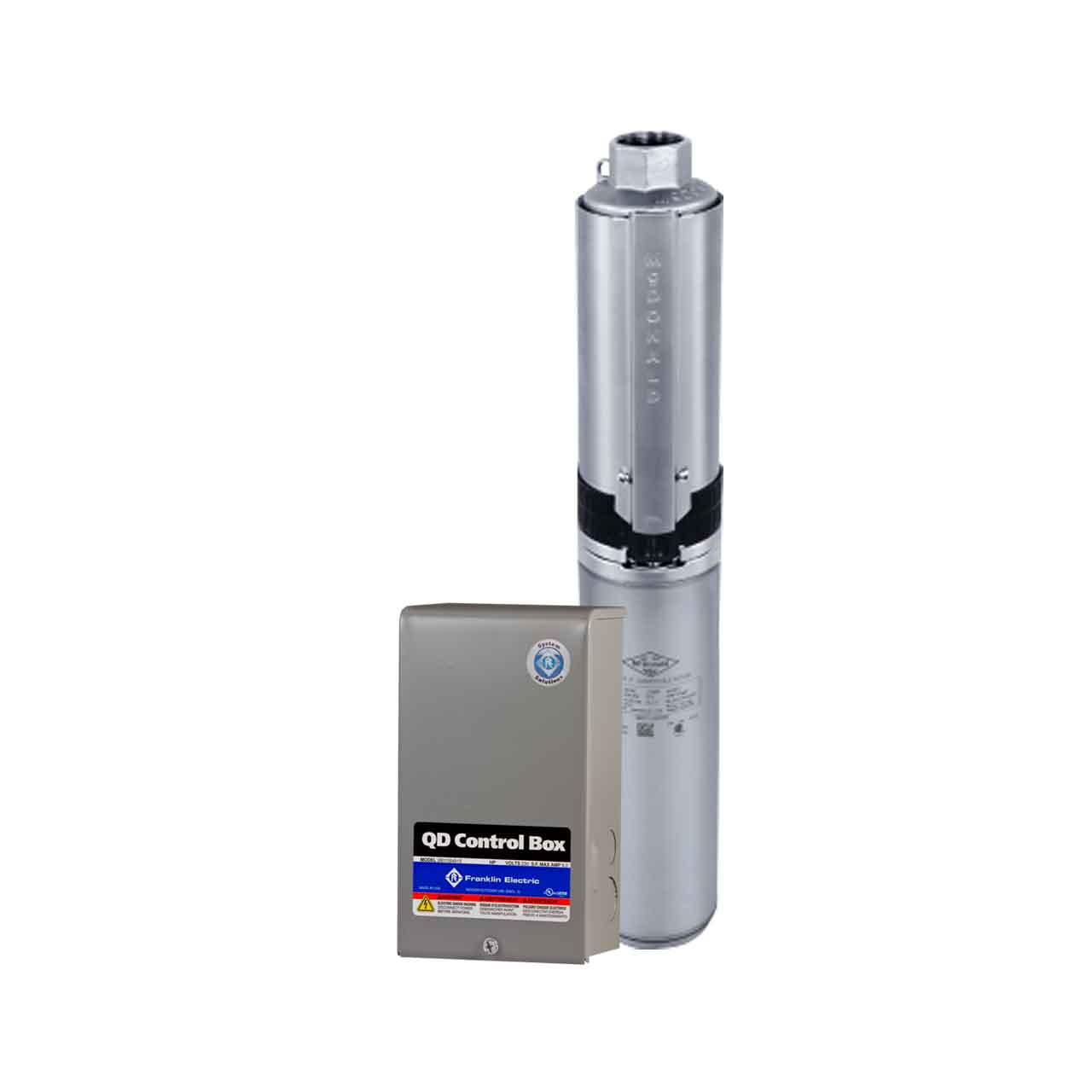 A.Y.McDonald 24050P3A Stainless Steel Pump Motor & Control Box 20 GPM 0.5 HP 115V 3-Wire Single-Phase
