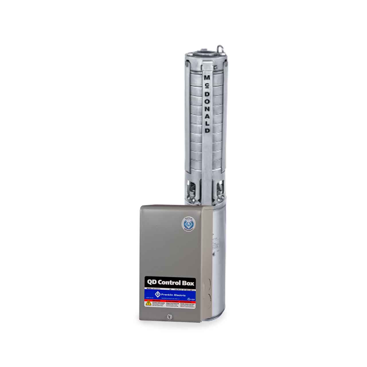 A.Y. McDonald 26050J3 Stainless Steel Pump & Motor 5 GPM 0.5 HP 230V 3-Wire Single-Phase w/Control Box
