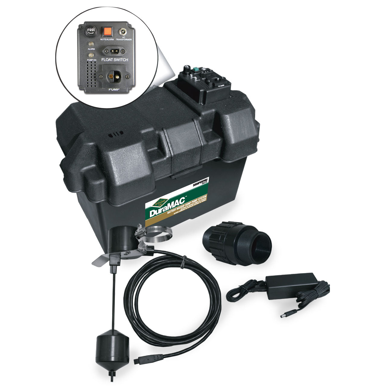 A.Y. McDonald 5000PVSPBU Sump Pump Battery Backup System 12V DC