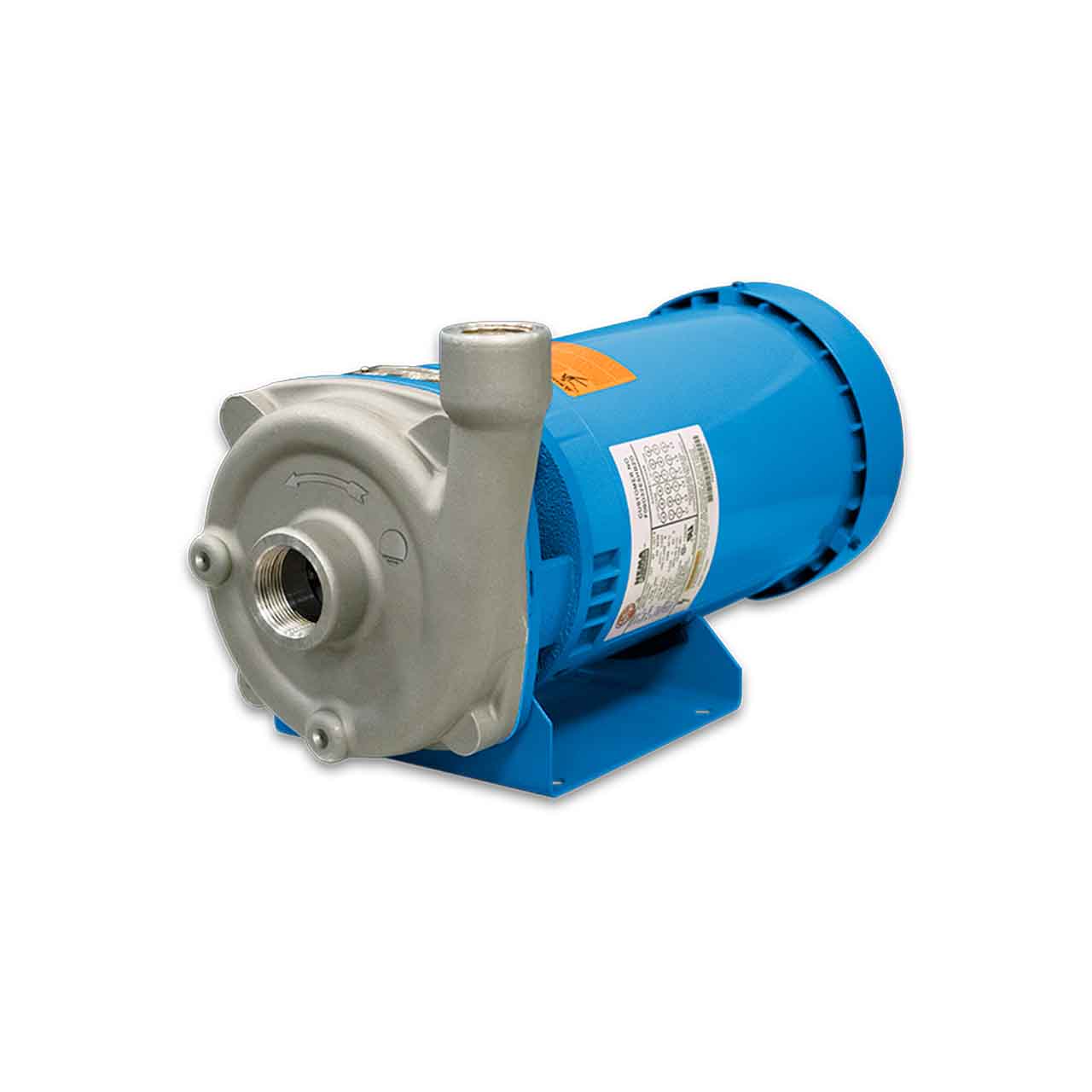 Barmesa BCS1-1/4 -1-2 Stainless Steel End-Suction Pump 1.0 HP 208-230/460V