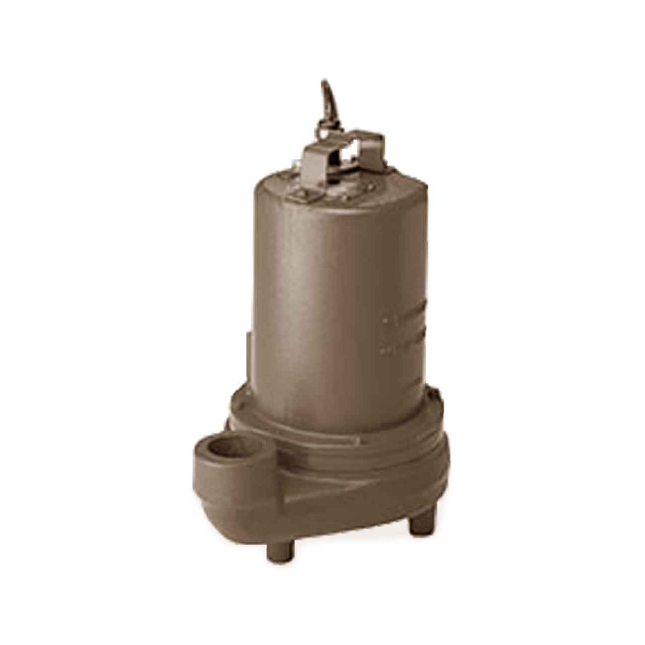 Barnes BP314ABR Bronze Submersible Effluent Pump 0.33 HP 115V 1PH 15' Cord Automatic