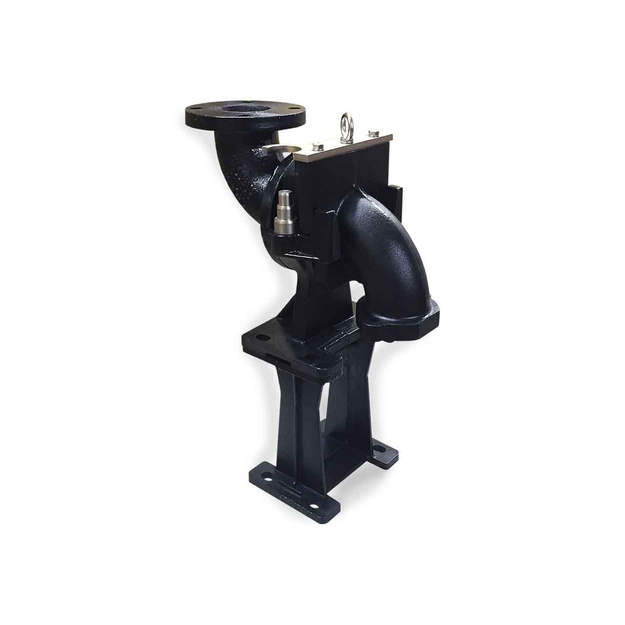 Flo Pro FPBEA300VF Vertical Base Elbow Rail System w/ 3.00" ANSI Flanged Discharge