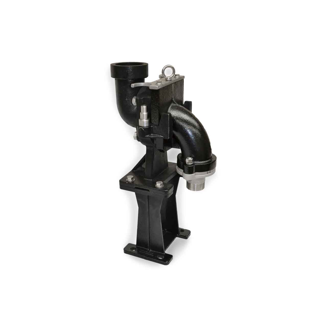 Flo Pro FPBEA320V Vertical Base Elbow Rail System w/ 3.00" NPT Threaded Discharge