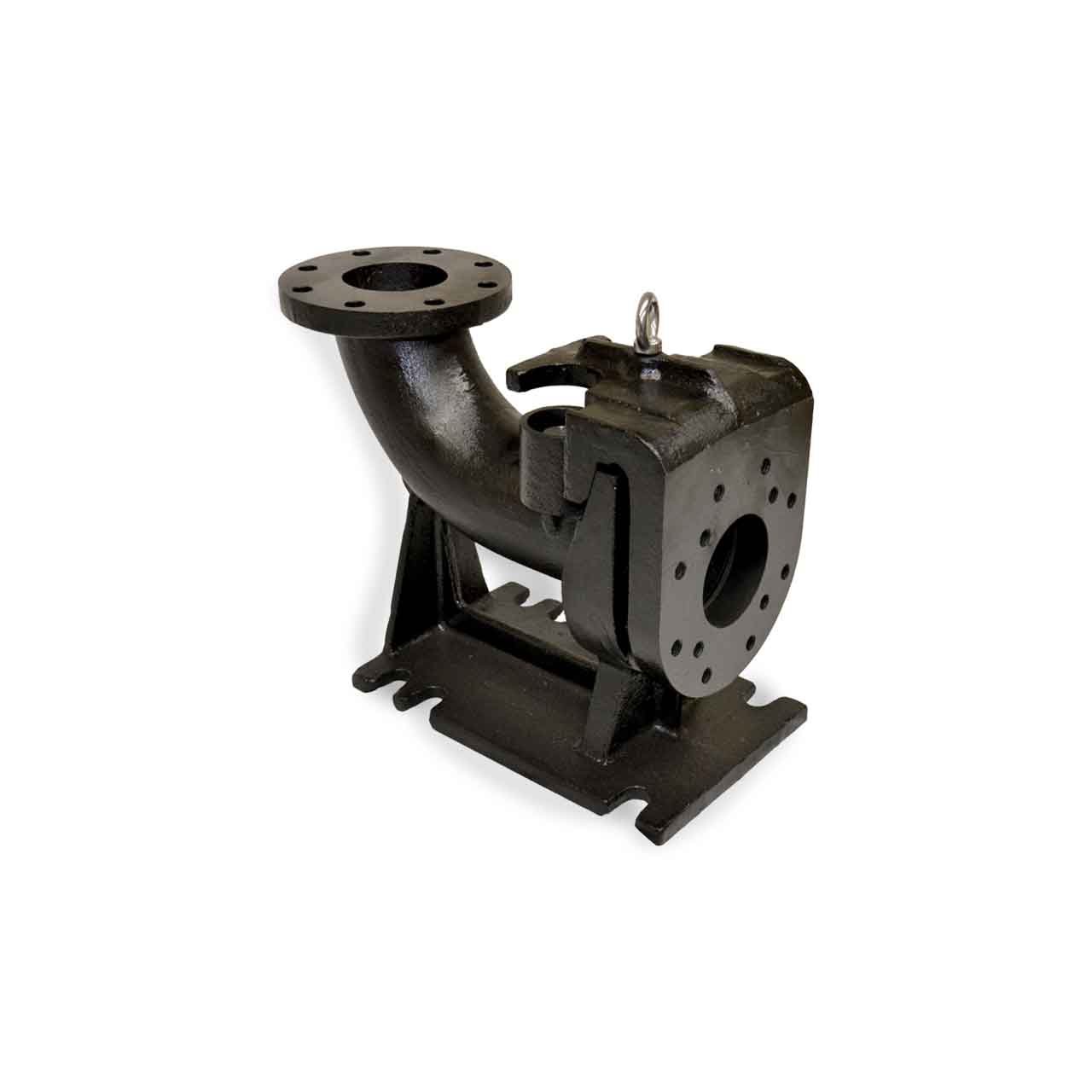 Flo Pro FPBEA400X Non-Sparking Standard Base Elbow Rail System 4.00"