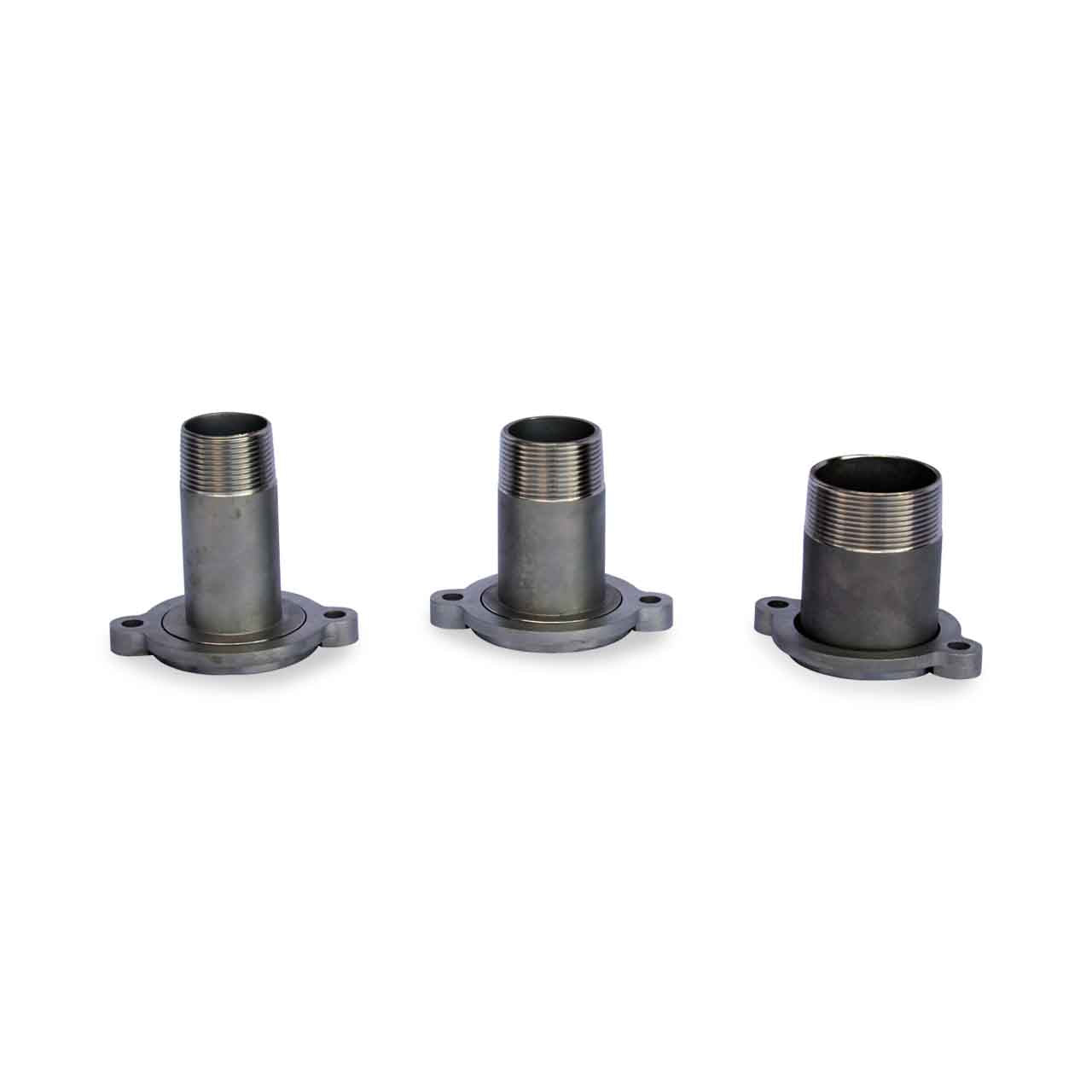 Flo Pro FPPA125 1.25" Stainless Steel Pump Adapter Flange