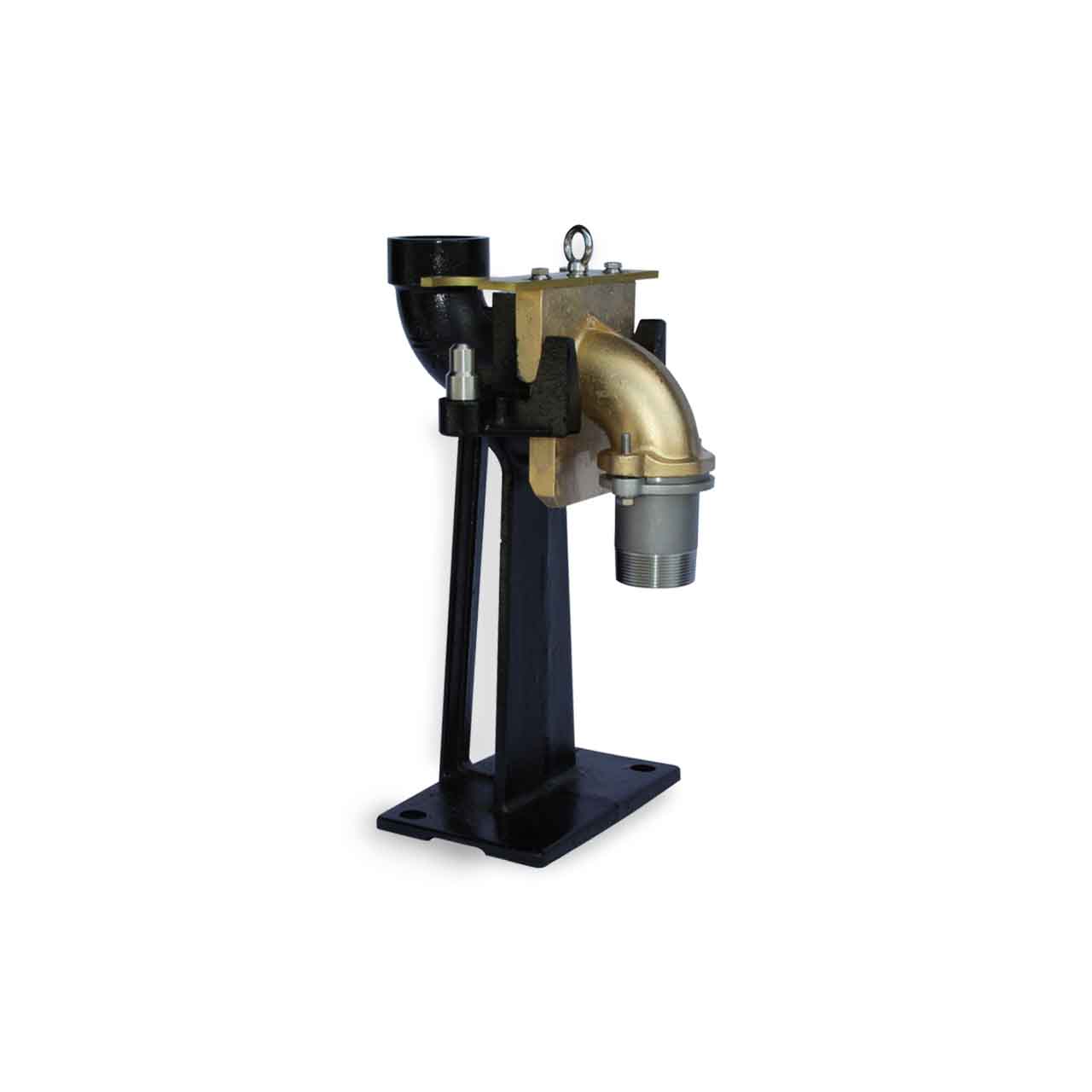 Flo Pro FPBEA200X Non-Sparking Standard Base Elbow Rail System 2.00" x 2.00"