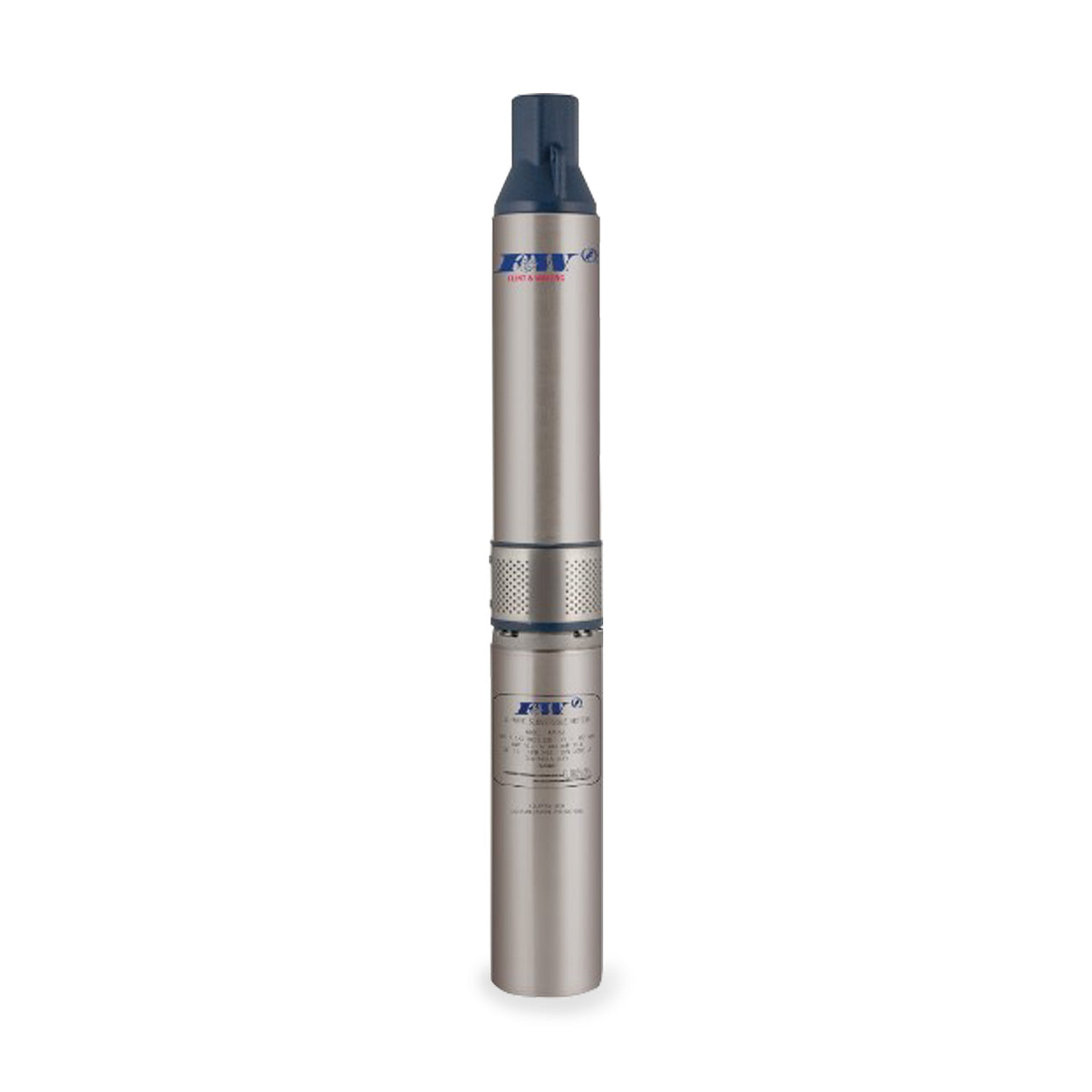 Flint & Walling 4" Cast Iron Captain Series 4F10A07305 Submersible Pump 10 GPM 0.75 HP 230V 1PH 2-Wire