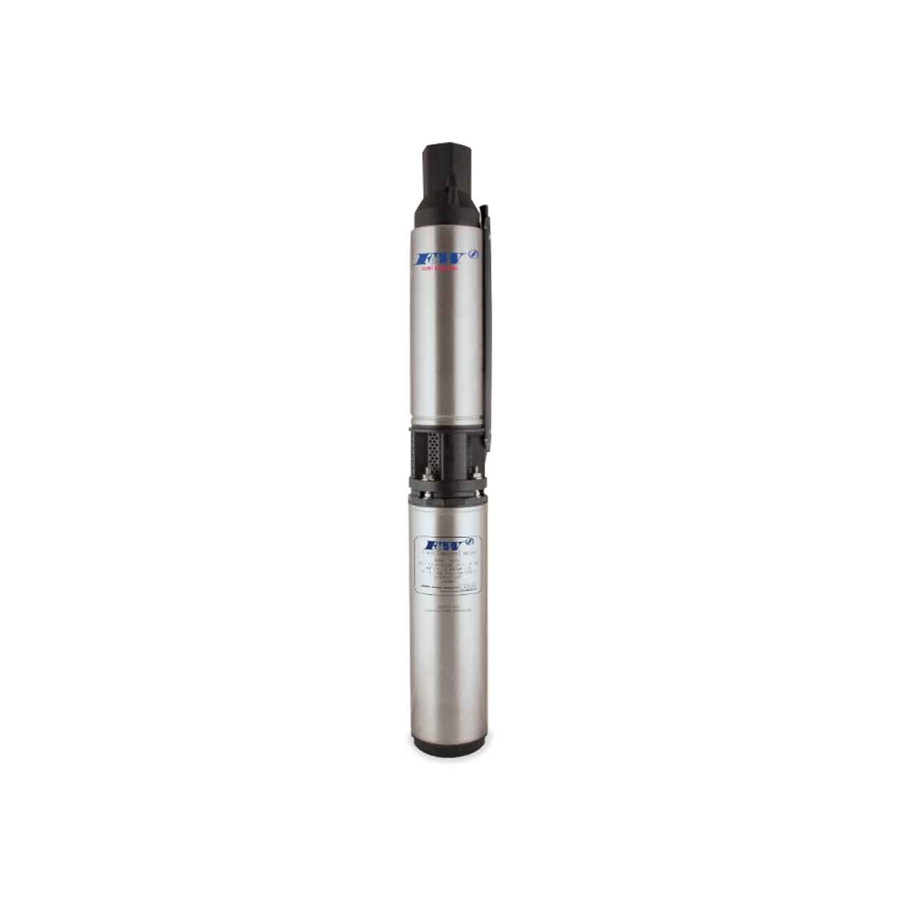 Flint & Walling 4" Rolled Shell Patriot Series 4F11P05305S Submersible Pump 11 GPM 0.5 HP 230V 1PH 2-Wire
