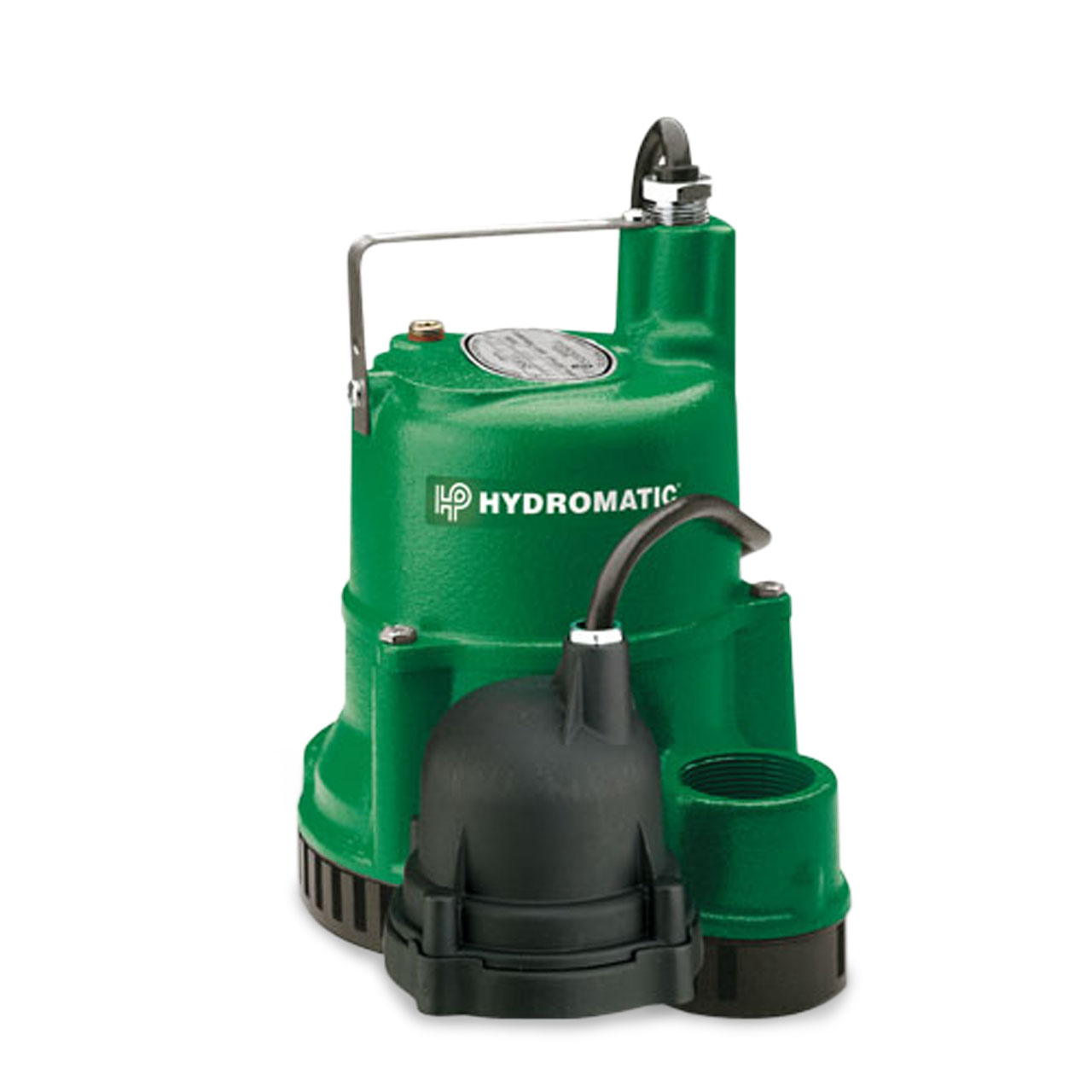 Hydromatic SD50A1 Submersible Effluent Pump 0.5 HP 115V 1PH Automatic 10' Cord