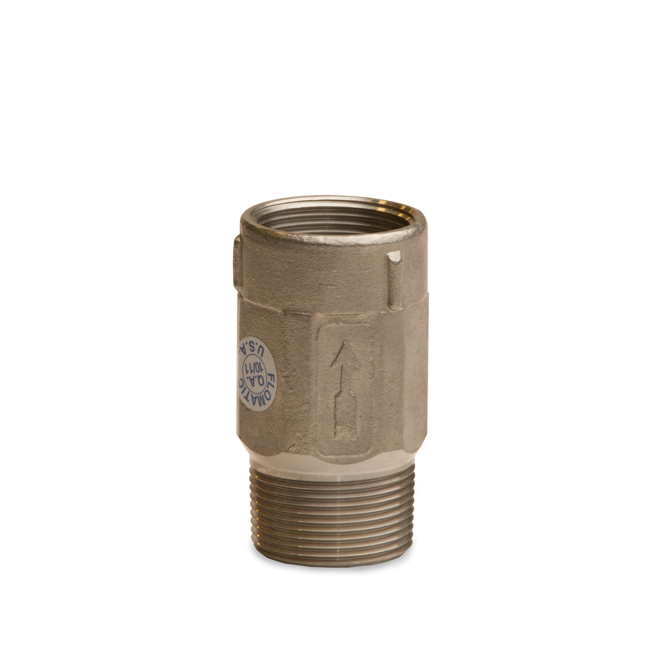 Flomatic 100MSS2 4221SS2 Stainless Steel Check Valve 1-1/4"M x 1"F