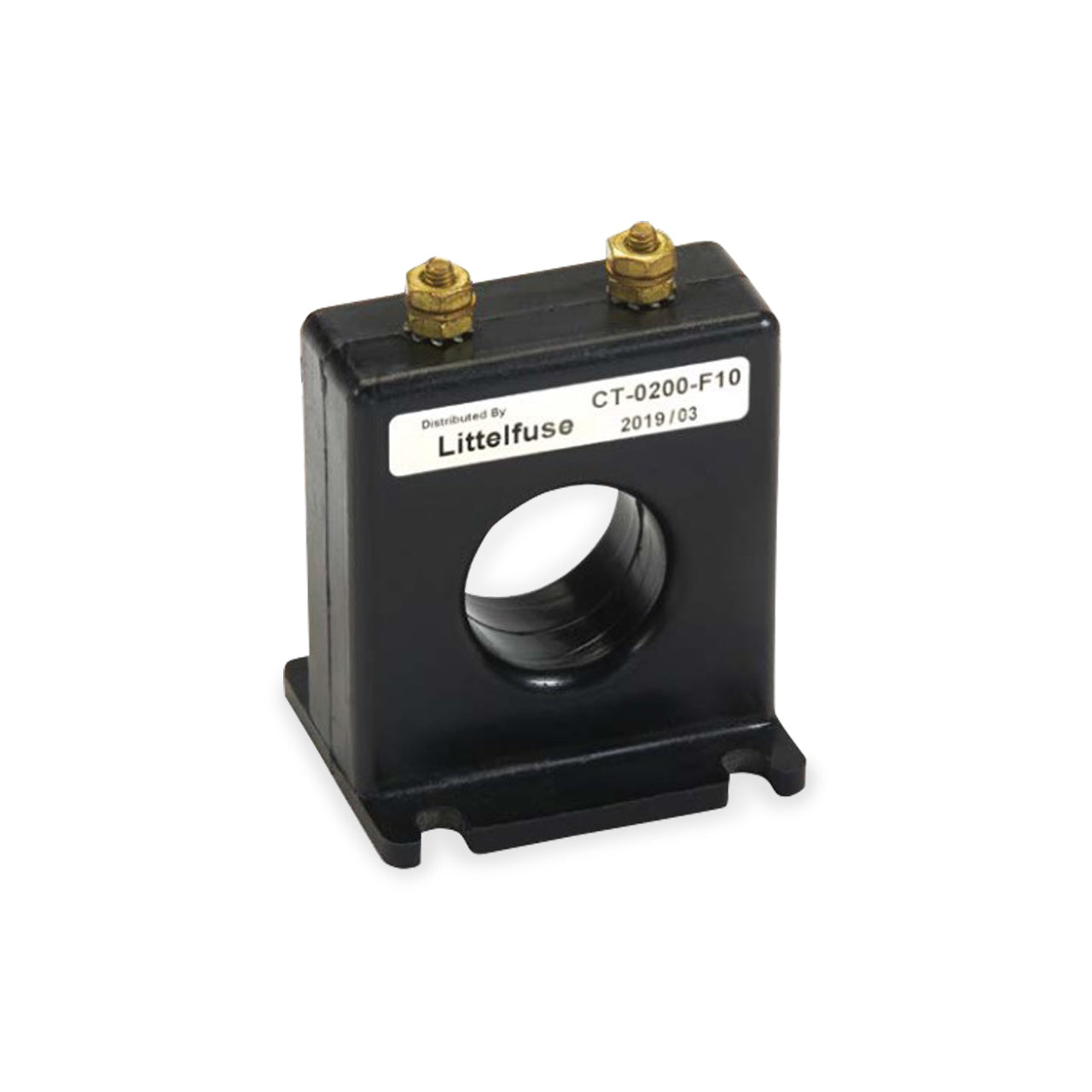 Littelfuse CT-300-F-10 300:5 1" Window Footed Style Current Transformer