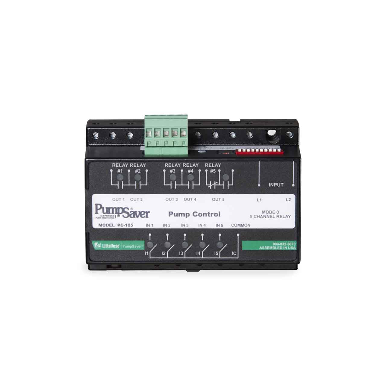 Littelfuse Model PC-105 Five-Channel Pump Controller