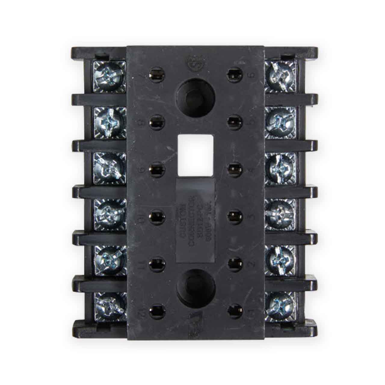 SymCom Model SD12-PC 12-Pin Plug-in Socket for ACBC-120