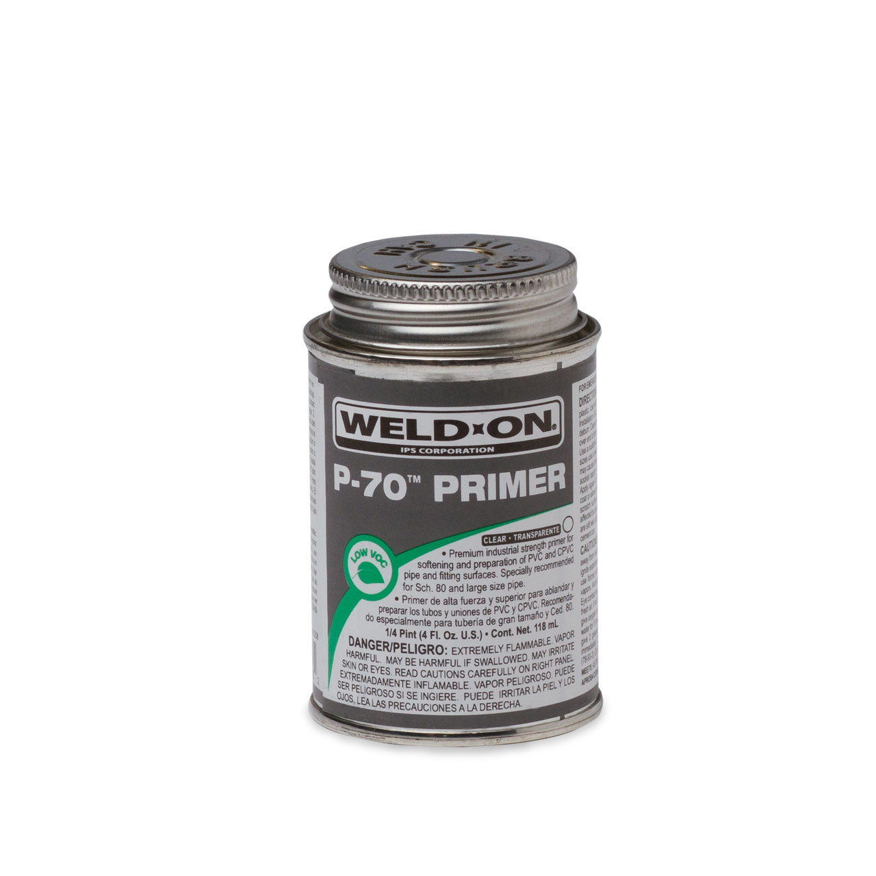 Weld-On - Weld-On 10228 P-70 Clear Primer Quarter Pint #WONP70C025