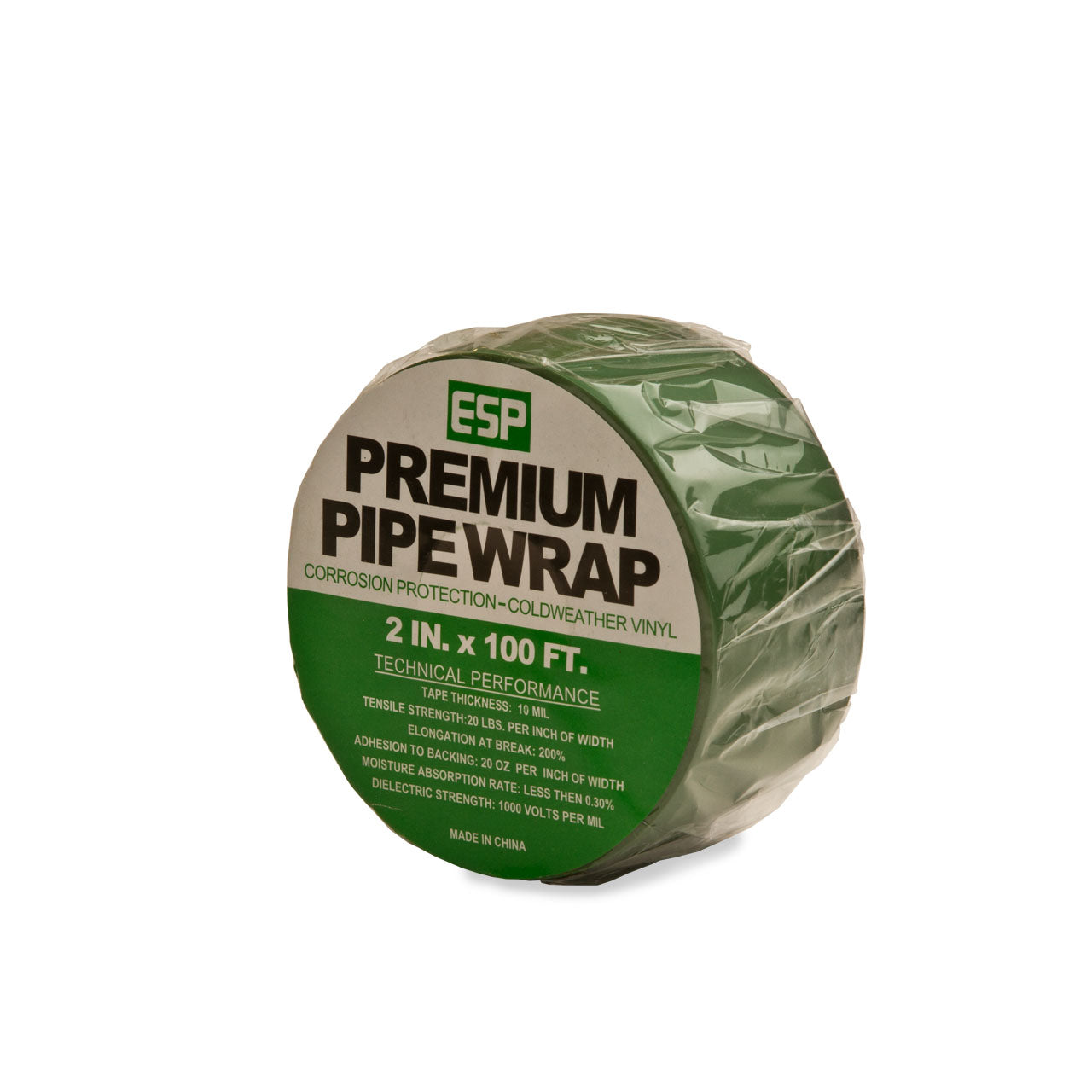 ESP Premium Pipe Wrap Vinyl Tape 2"X100'