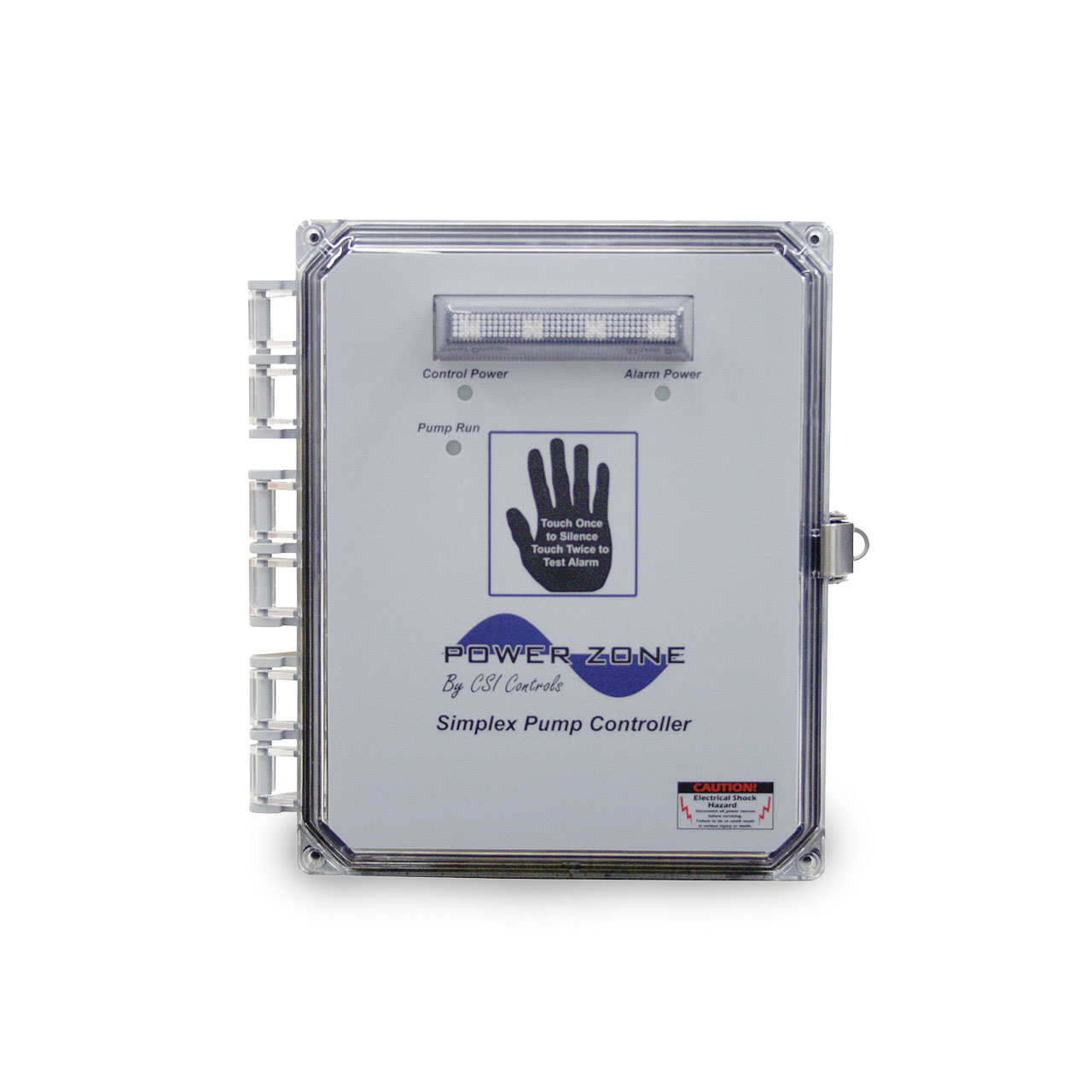 CSI Controls PZSF230CB-FC20 Power Zone Simplex Pump Panel 230V Floats