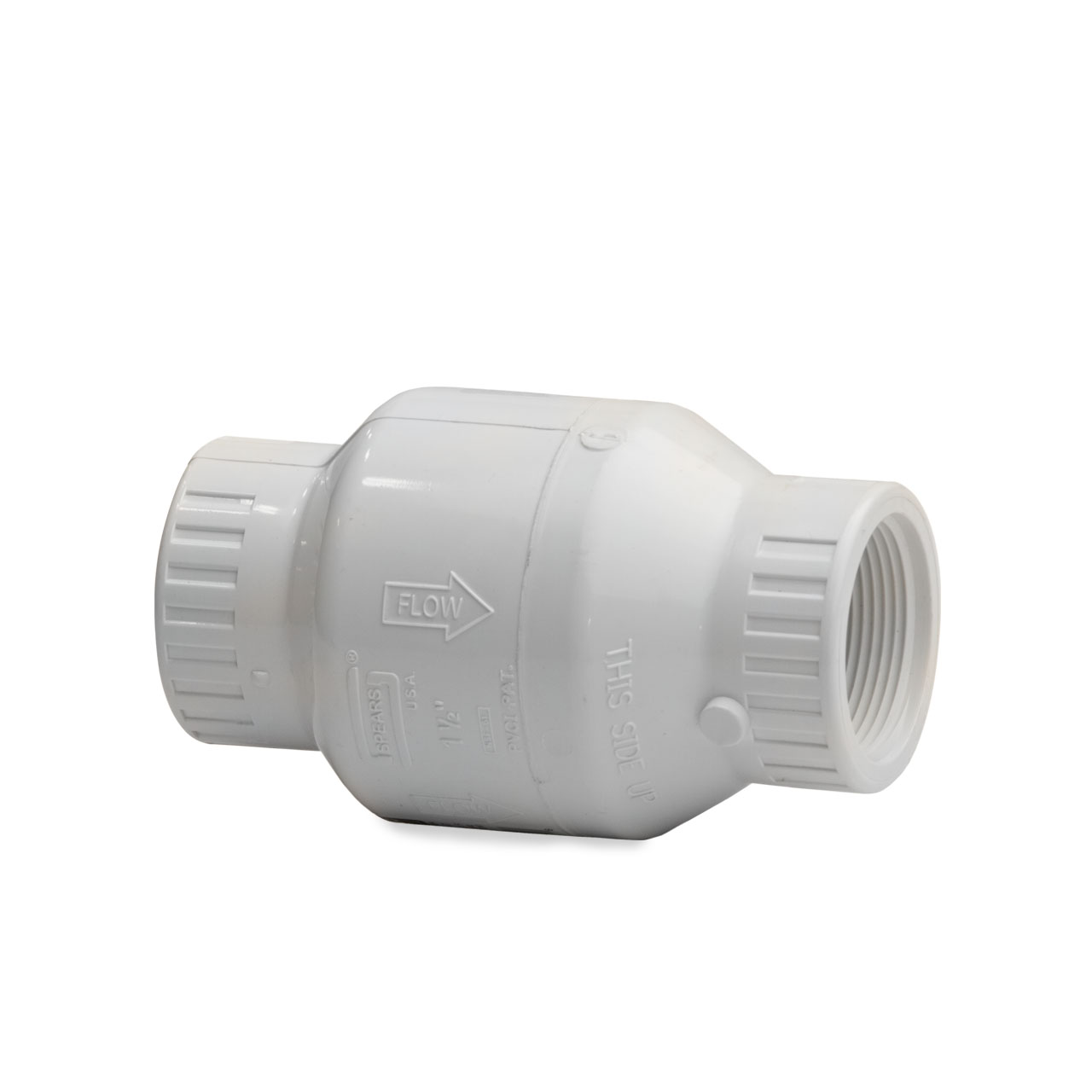 Spears PVC Swing Check Valve 1" S1520-10 Socket