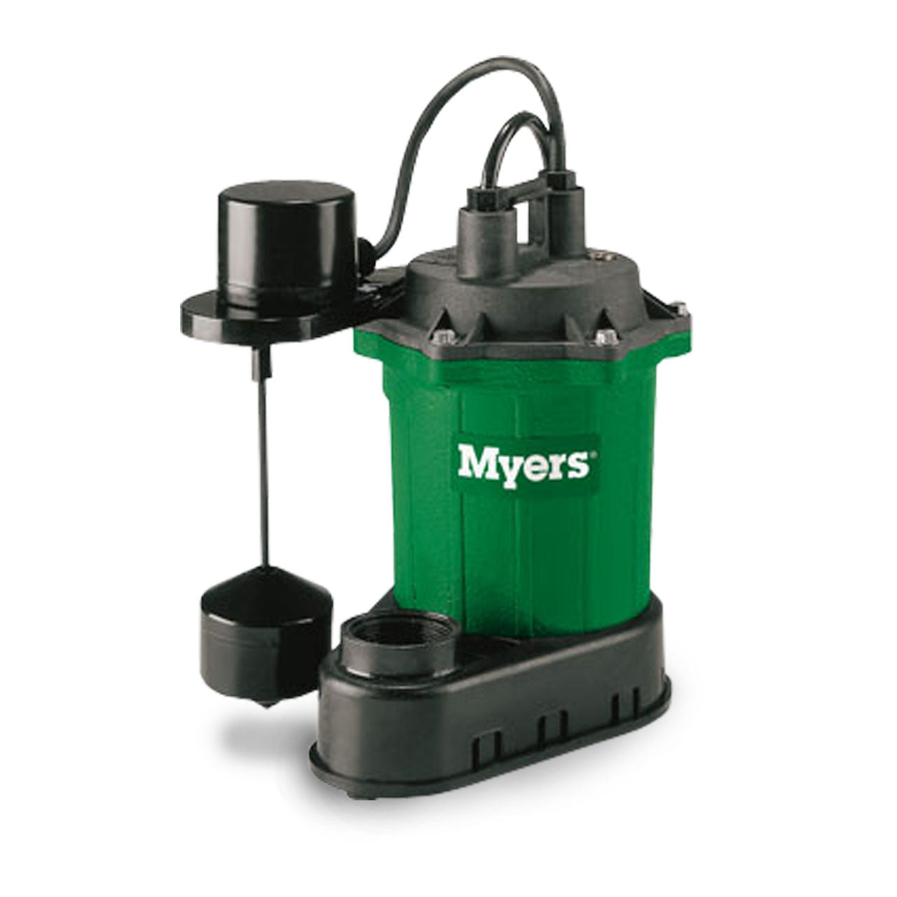 Myers - Myers S33V1 Sump Pump 0.33 HP 115V 10' Cord Automatic
