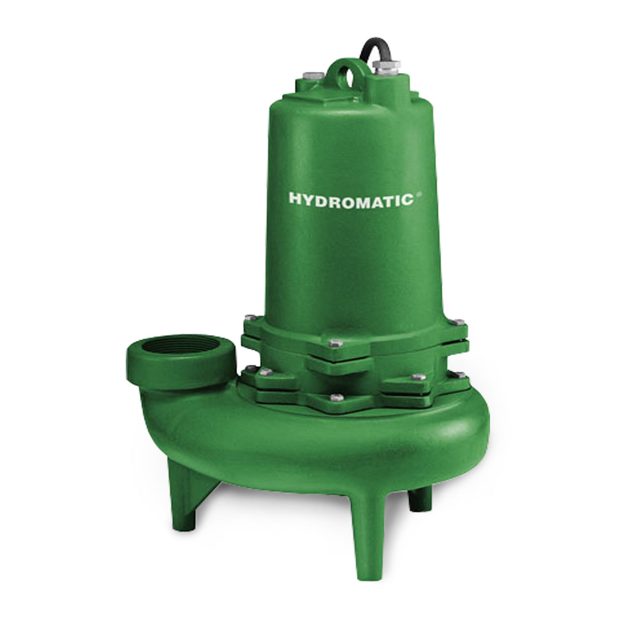 Hydromatic S3W100M3-2 Submersible Sewage Pump 1 HP 230V 3PH Manual 20' Cord