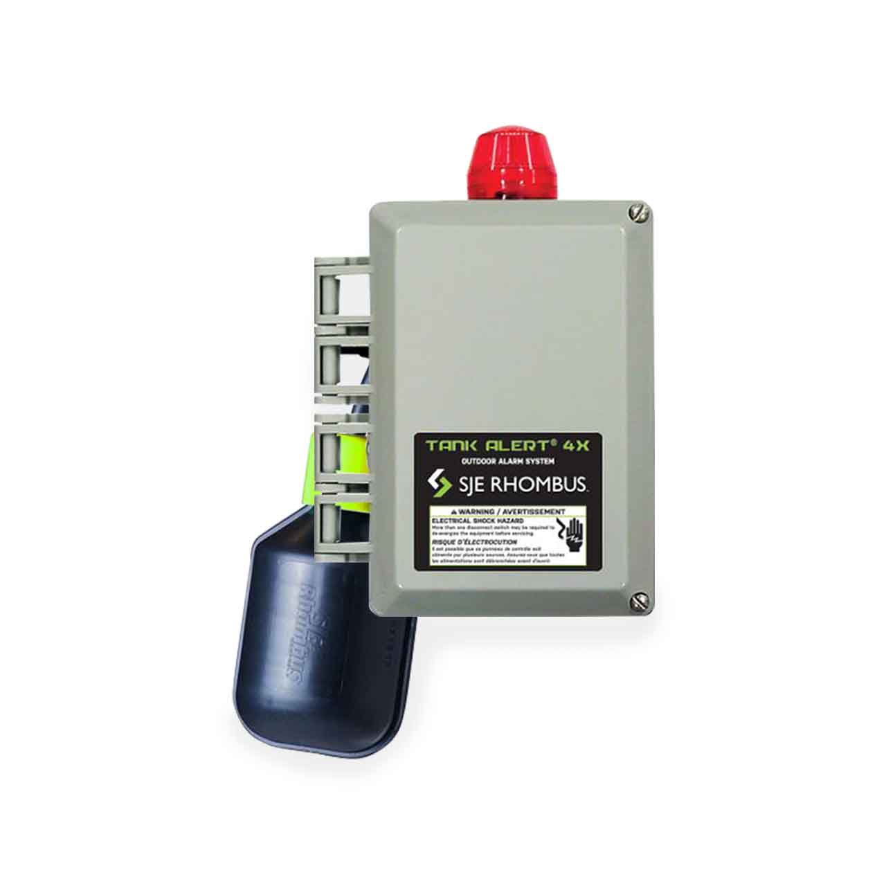 SJE-Rhombus 4X-01HSGM Tank Alert 4X 120 VAC w/15’ SJE SignalMaster® High Level
