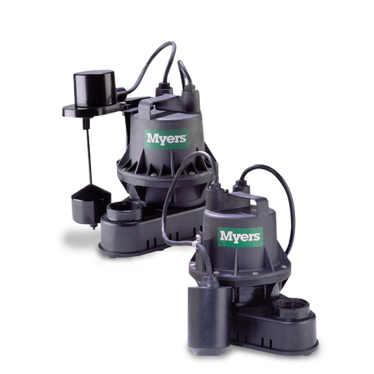 Myers - Myers SP25A1 Sump Pump 0.25 HP 115V 10' Cord Automatic