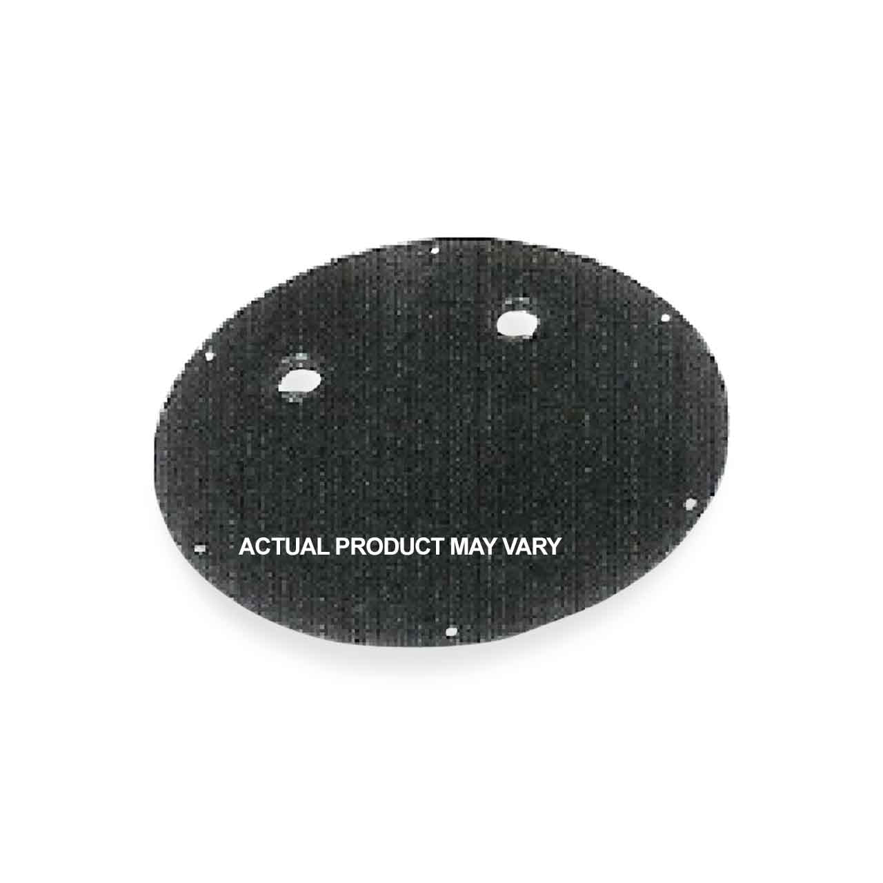 Topp C24SSL 14G Simplex Black Epoxy Steel Cover for 24" for Poly and Fiberglass Basins