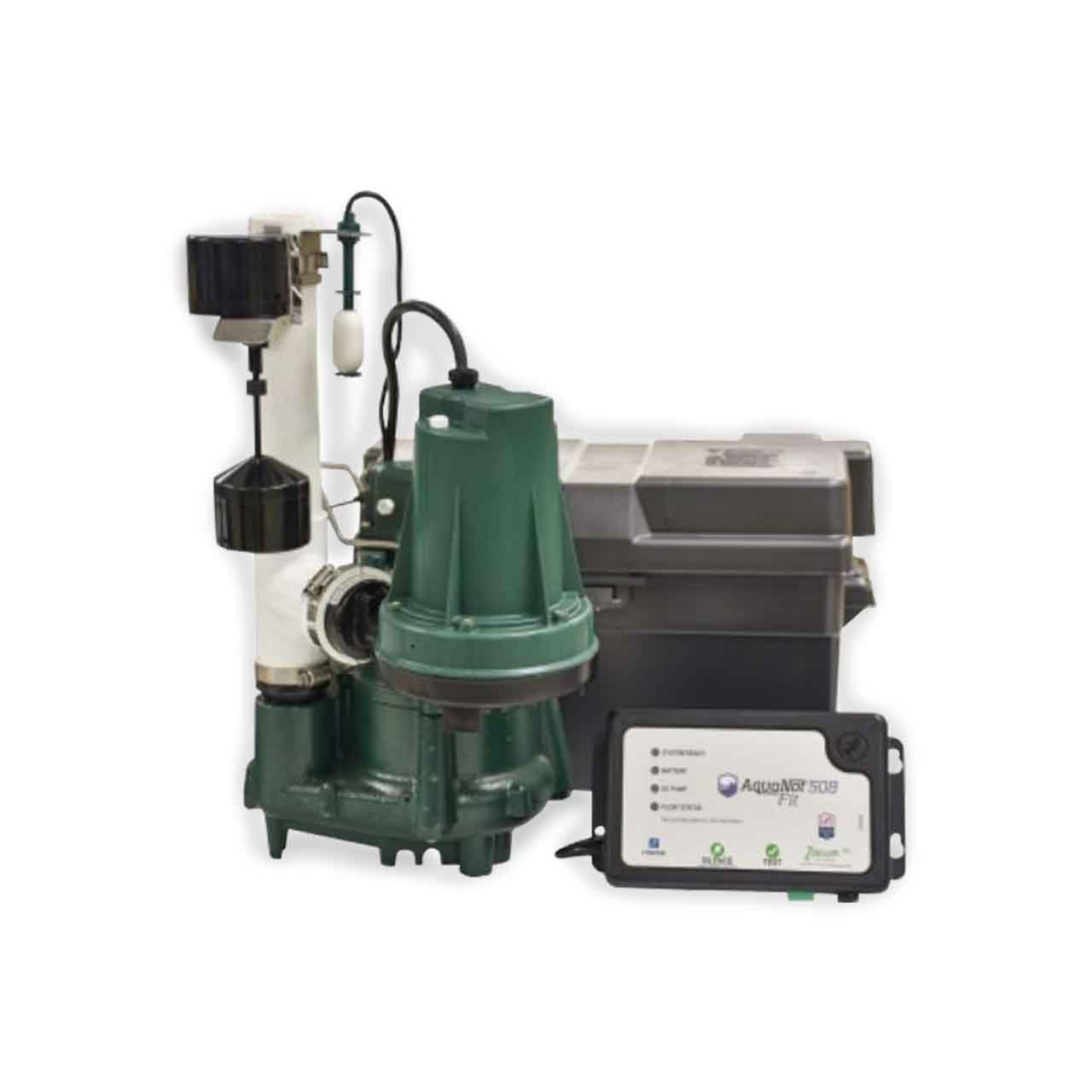 Zoeller 508-0007 AquaNot® Spin 508/M98 ProPak Battery Backup System 12VDC