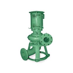 Deming 2x2x7-1/4x1-1/2 Dry Pit Solids Handling Vertical Mounted Sewage Pump 1.0 HP 3PH deming dry pit solids handling pump, deming pump, 7171 series, 7172 series