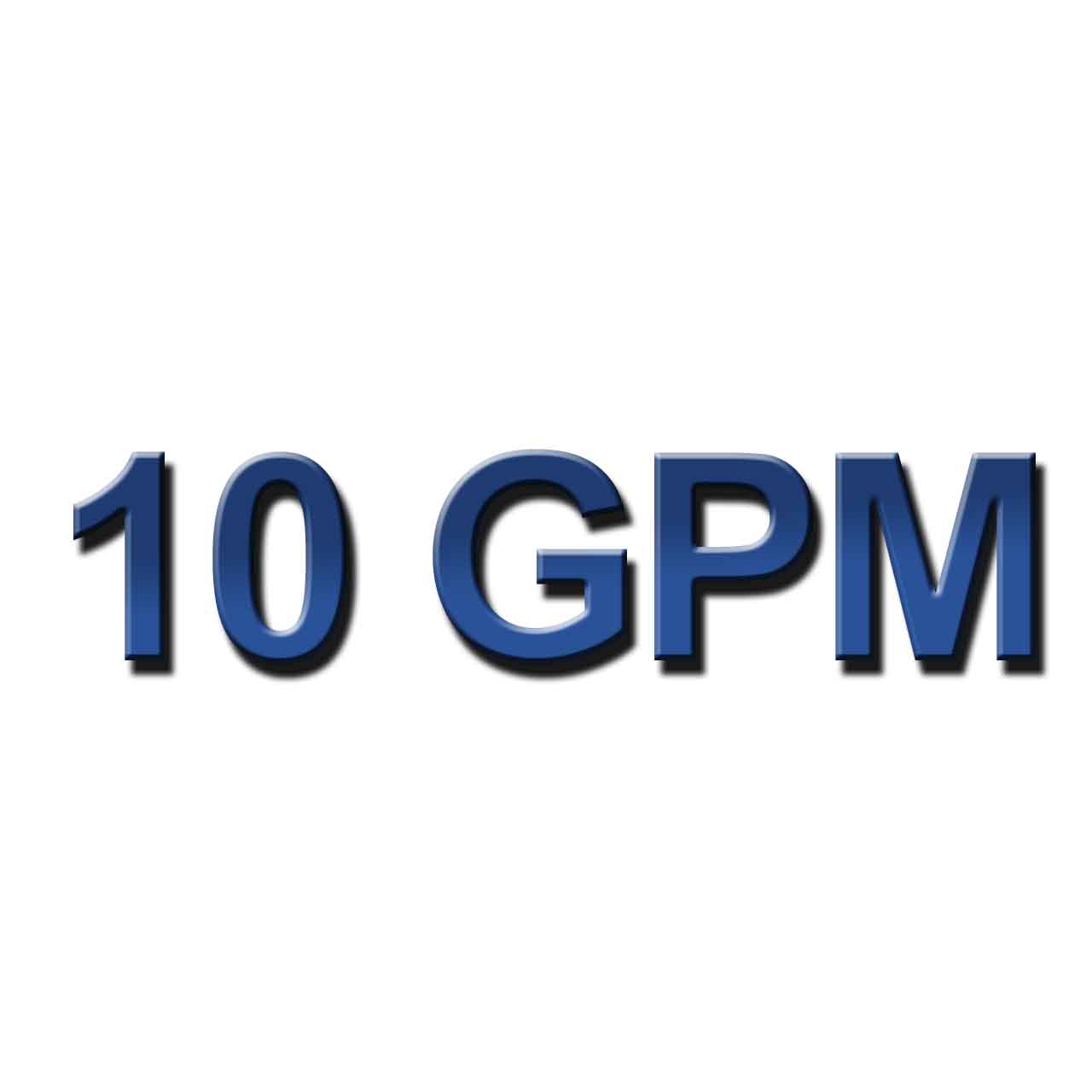 10 GPM