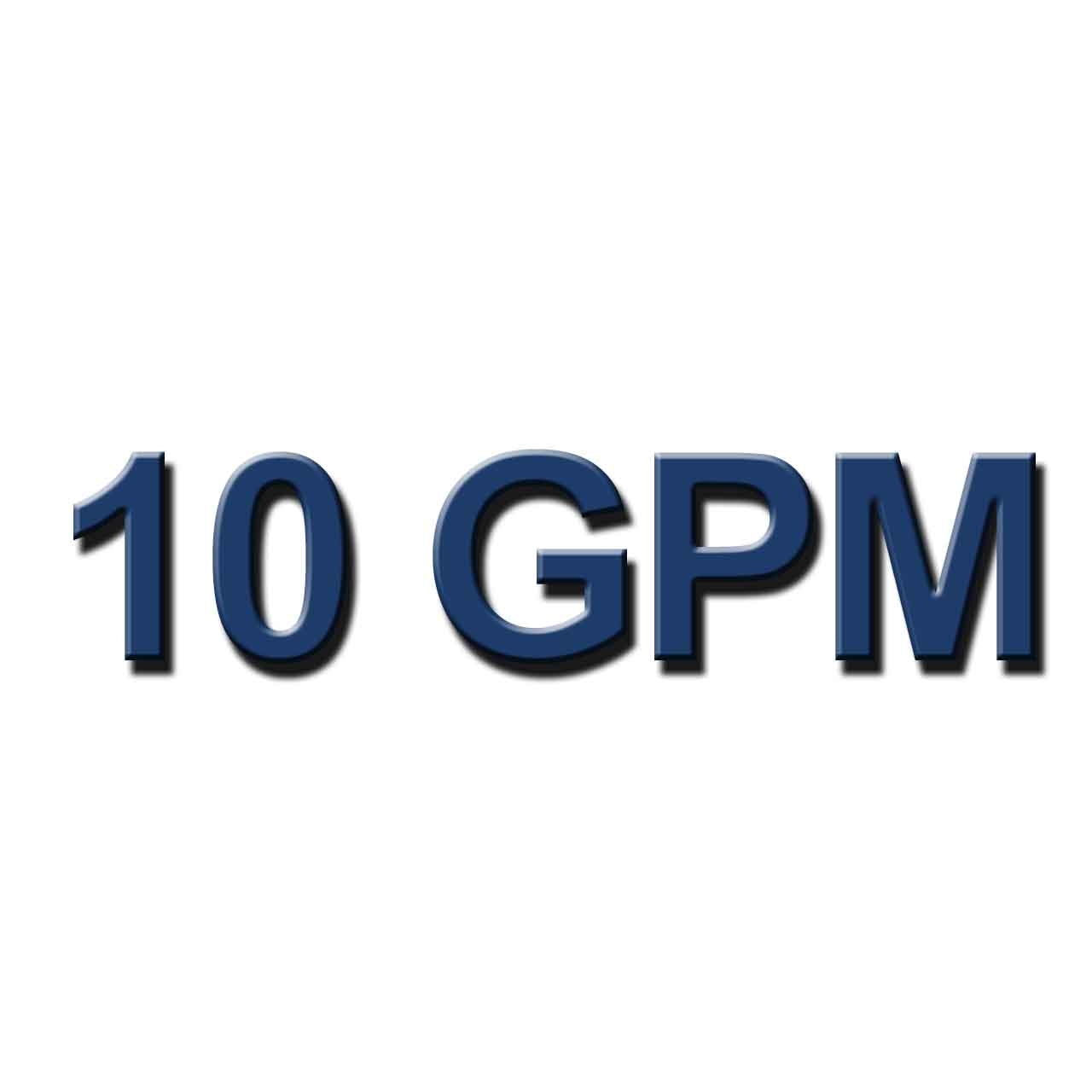 10 GPM