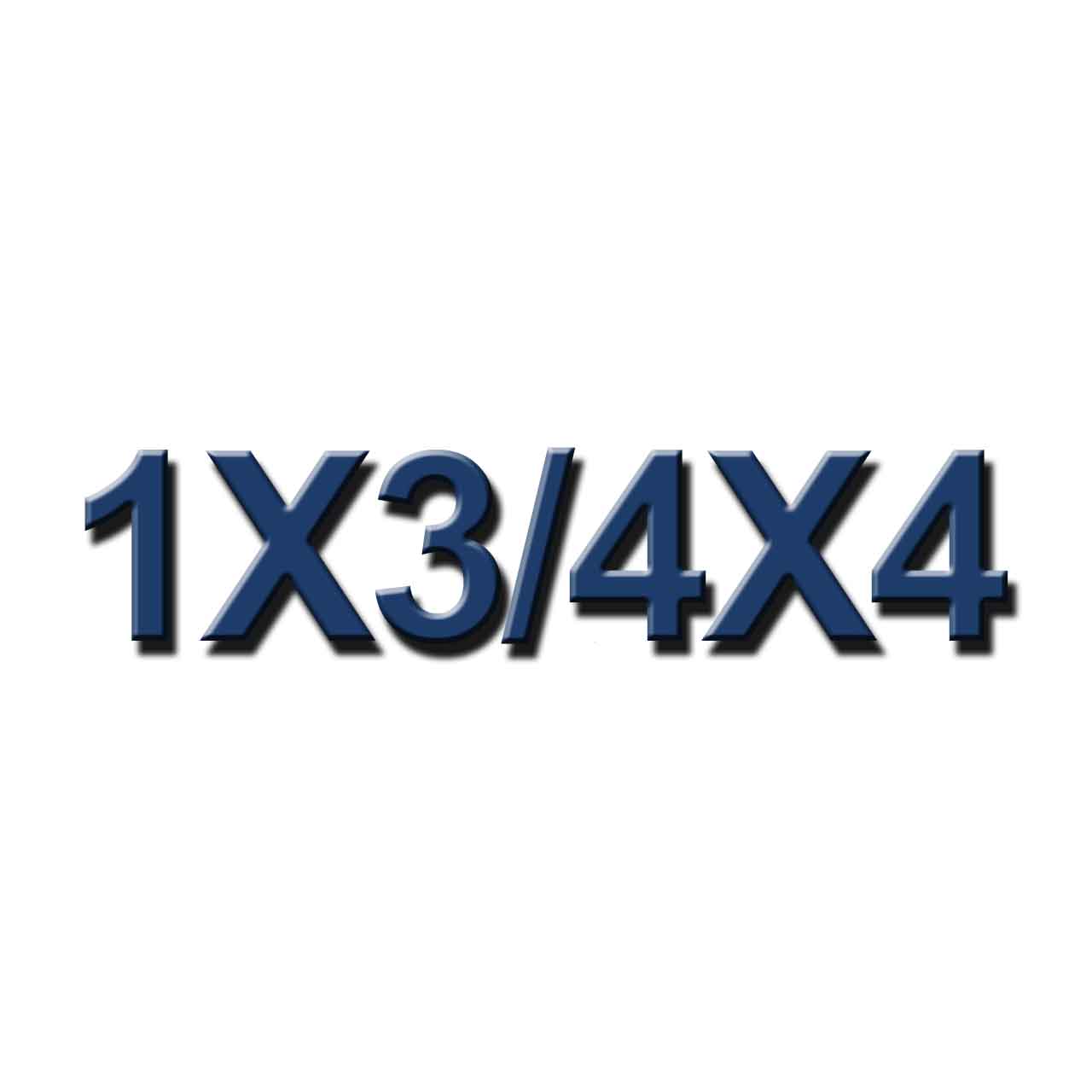 1x3/4x4