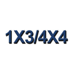 1x3/4x4