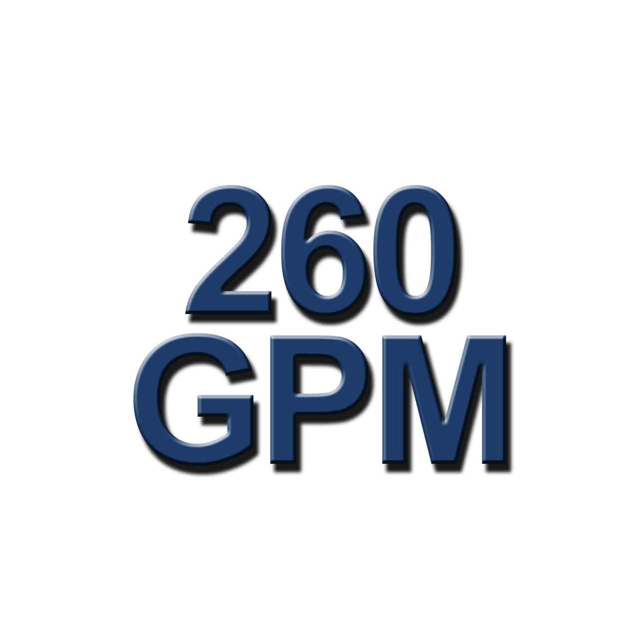 260 GPM