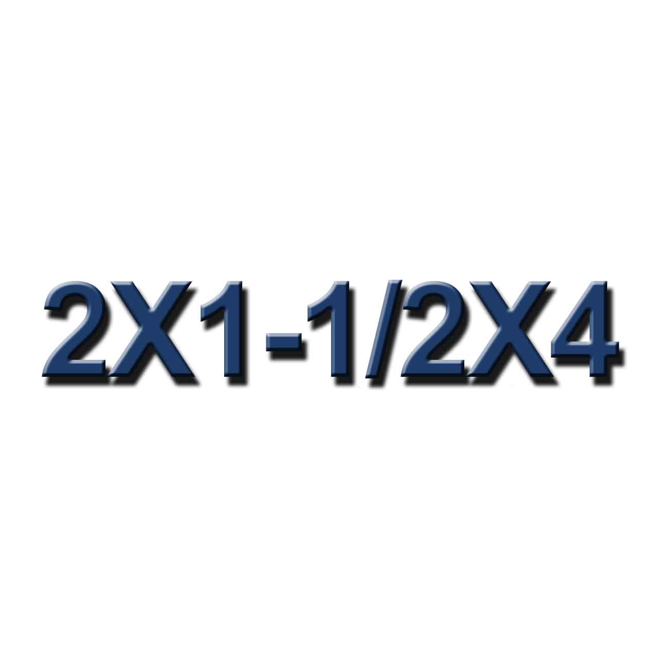 2x1-1/2x4