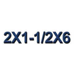 2x1-1/2x6