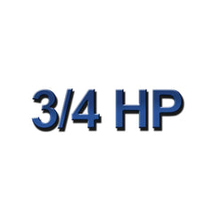 3/4 HP