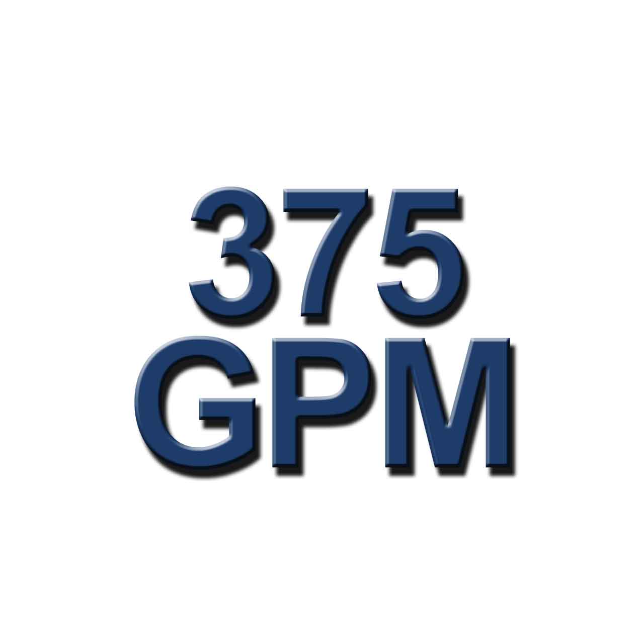 375 GPM