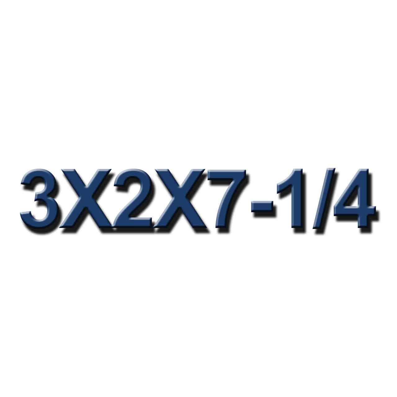 3x2x7-1/4