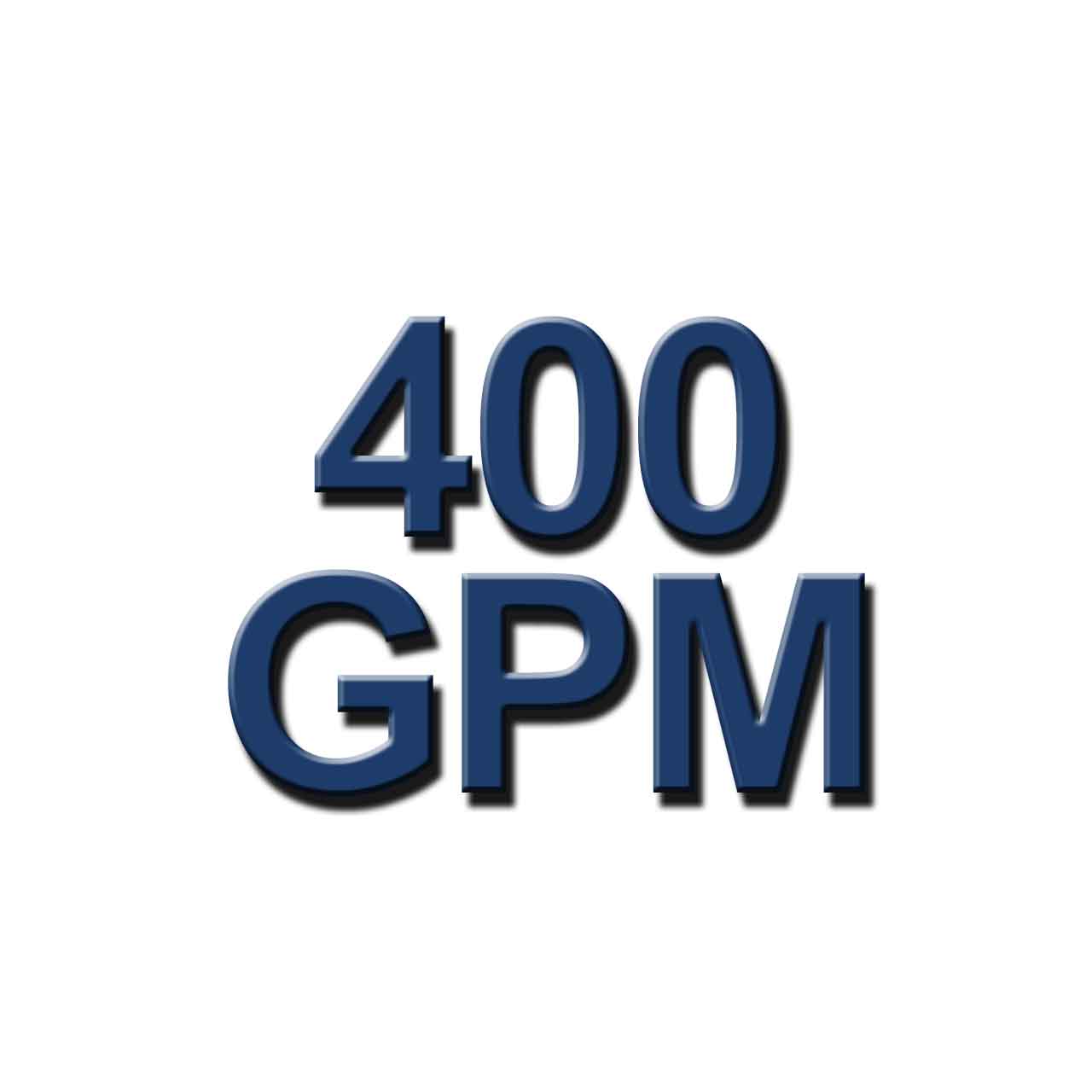 400 GPM