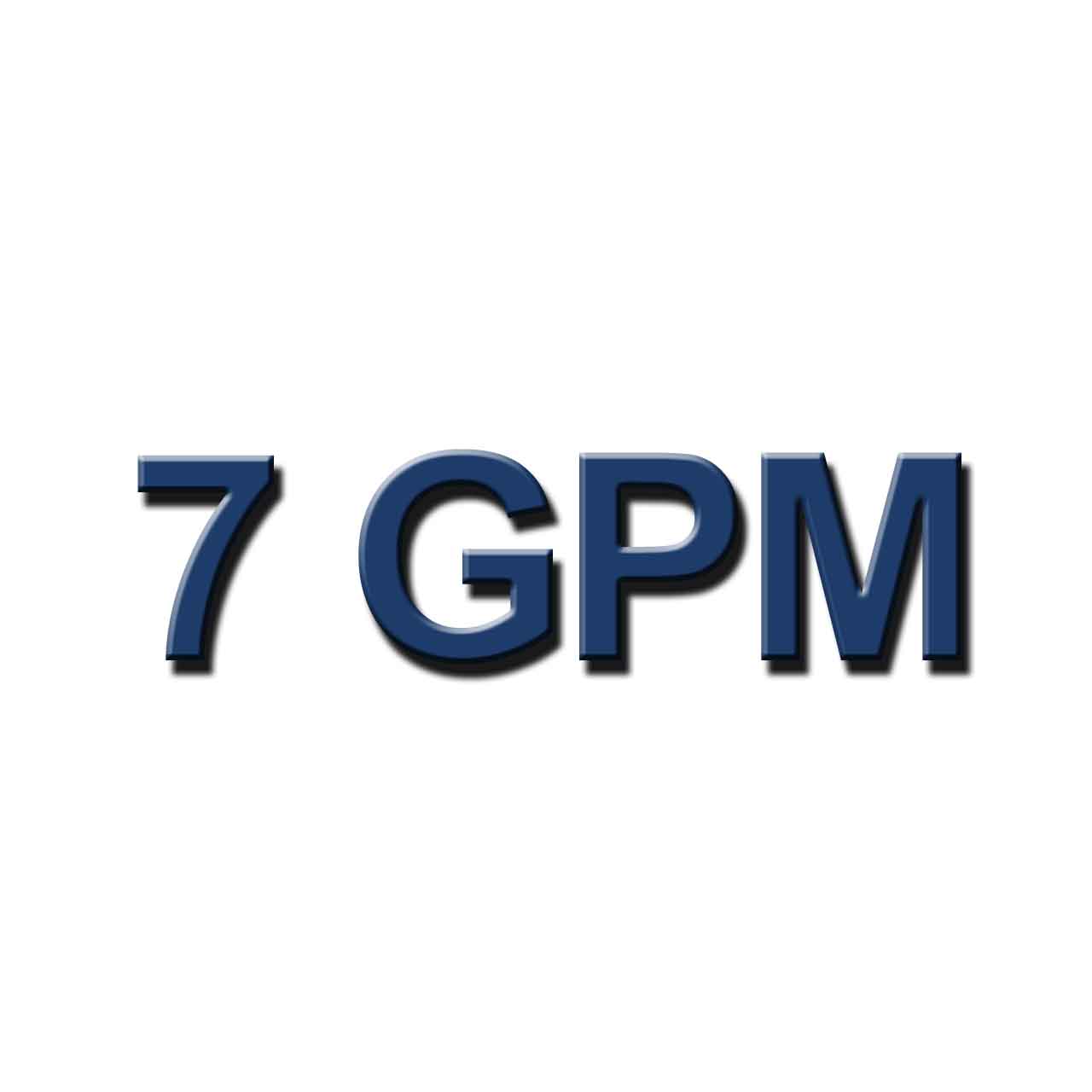 7 GPM