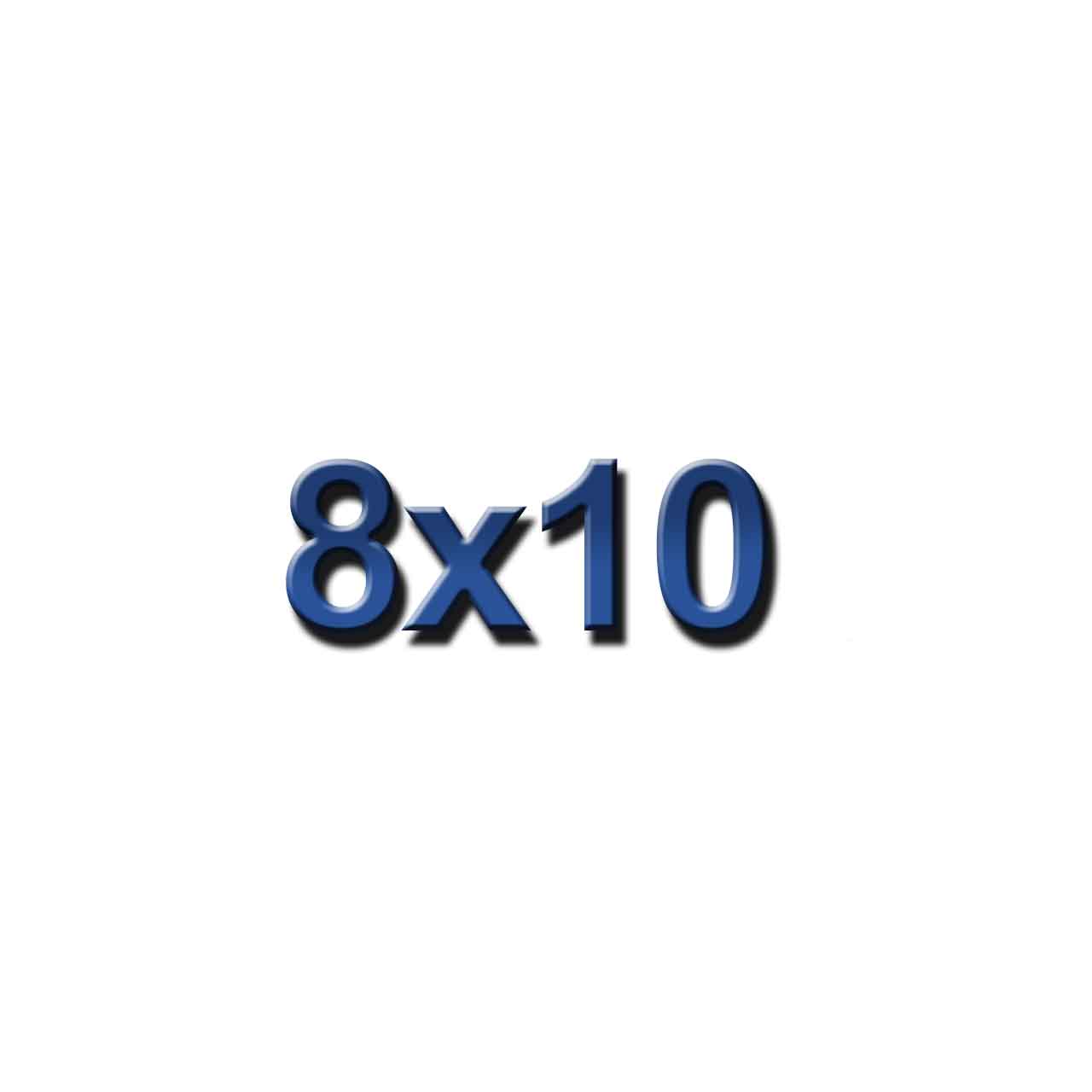 8 x 10