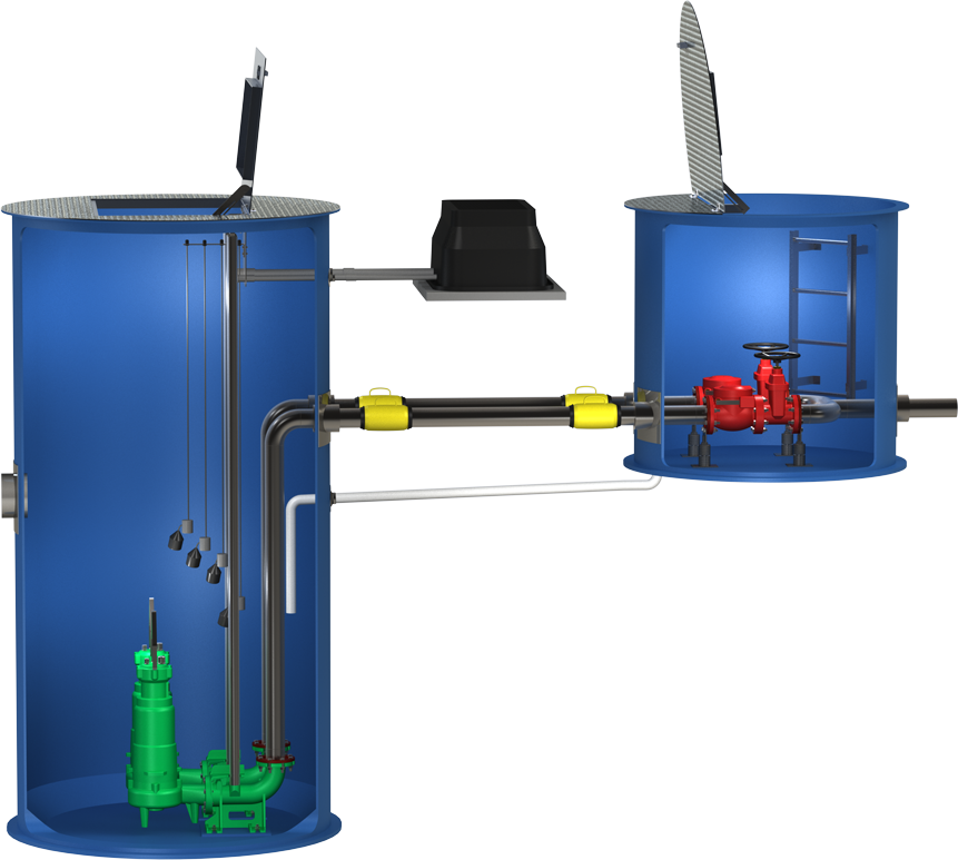 4" Discharge Lift Stations