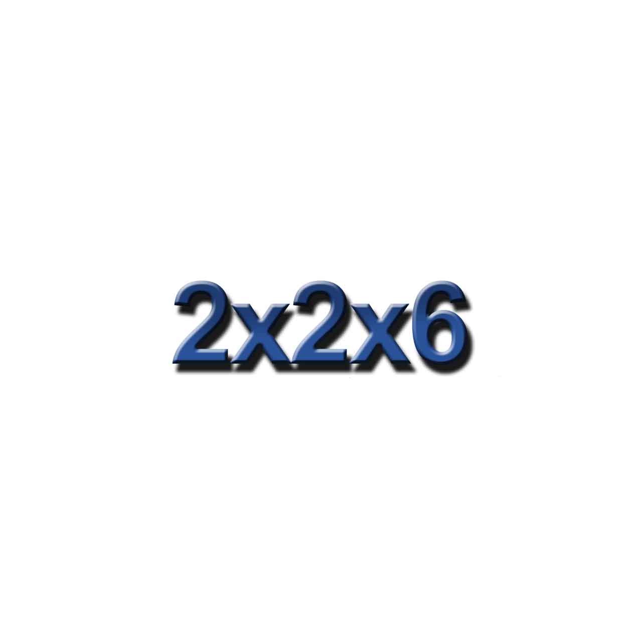 2x2x6