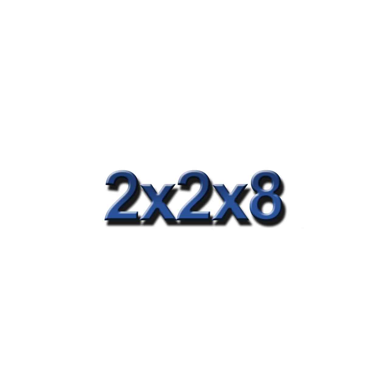 2x2x8