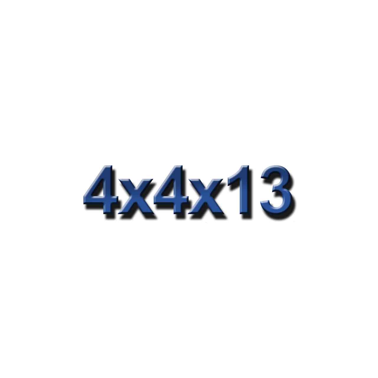 4x4x13