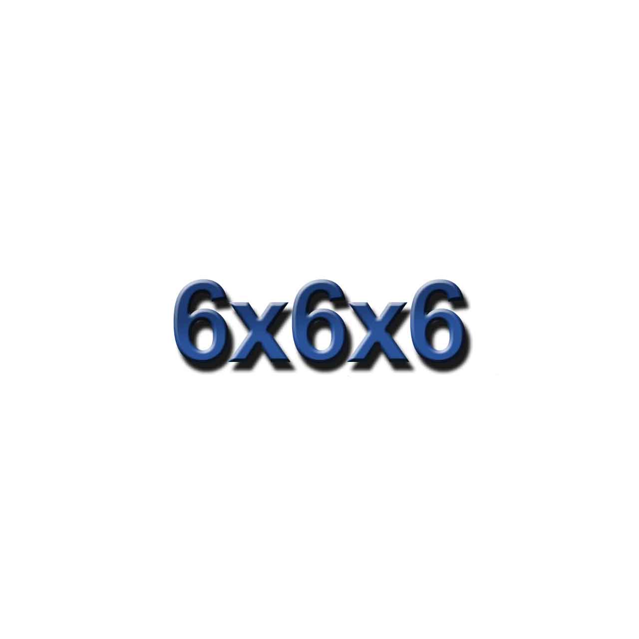 6x6x6